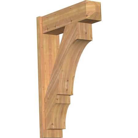 Ekena Millwork Balboa Craftsman Smooth Outlooker, Western Red Cedar, 7 1/2"W x 26"D x 38"H OUT08X26X38BOA04SWR